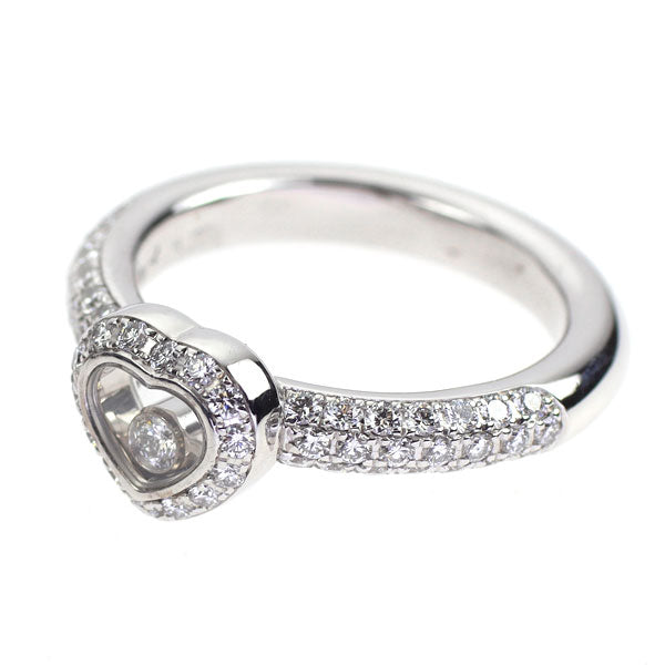 ショパール K18WG ダイヤモンド リング ハッピーダイヤ ハート