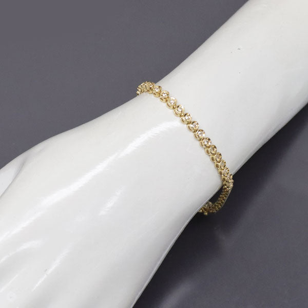 K18YG ダイヤモンド ブレスレット 1.00ct テニス