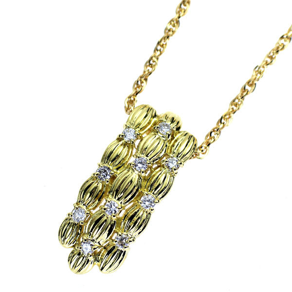 K18YG ダイヤモンド ペンダントネックレス 0.30ct
