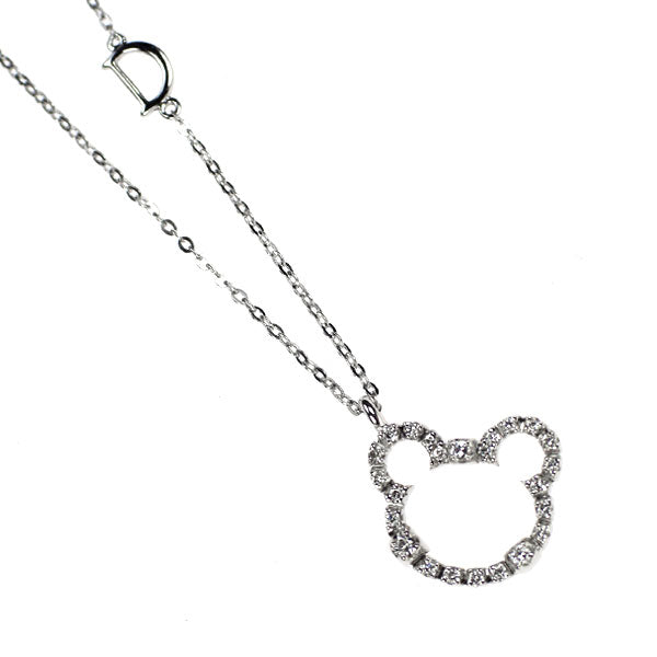 ダミアーニ K18WG ダイヤモンド ペンダントネックレス ミニシンボリ 熊