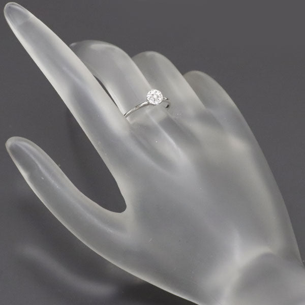 コロネット K18WG ダイヤモンド リング 0.20ct