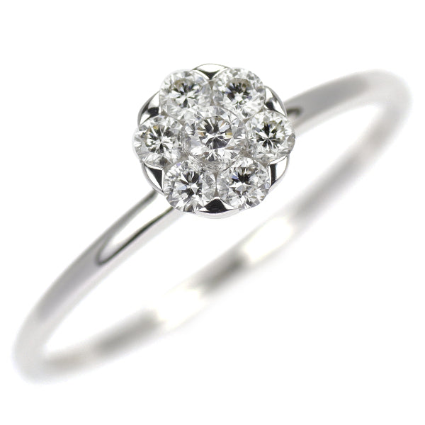 コロネット K18WG ダイヤモンド リング 0.20ct