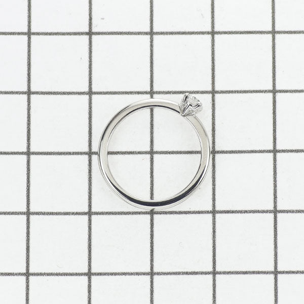 ティファニー Pt950 ダイヤモンド リング 0.20ct E VVS1 3EX トゥルー