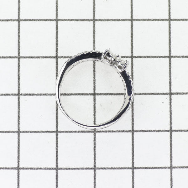 K18WG ダイヤモンド リング 0.50ct