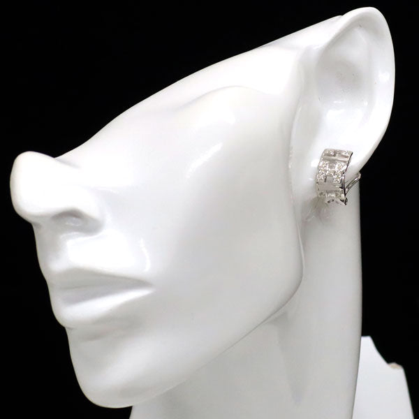 K18WG ダイヤモンド ピアス 0.24ct