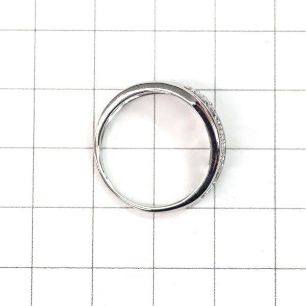 Pt900 ダイヤモンド リング 0.31ct フラワー