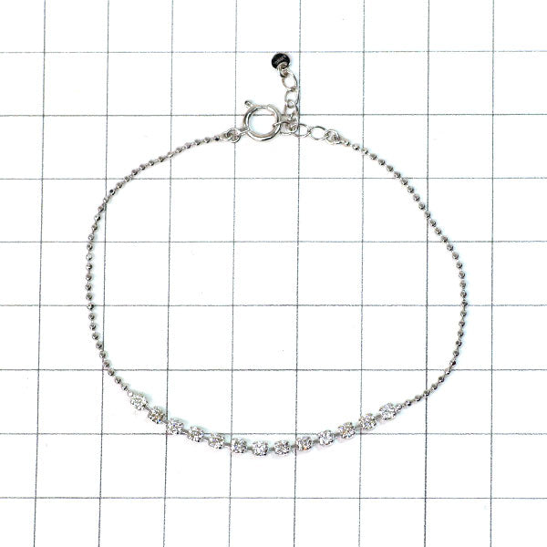 K18WG ダイヤモンド ブレスレット 0.50ct