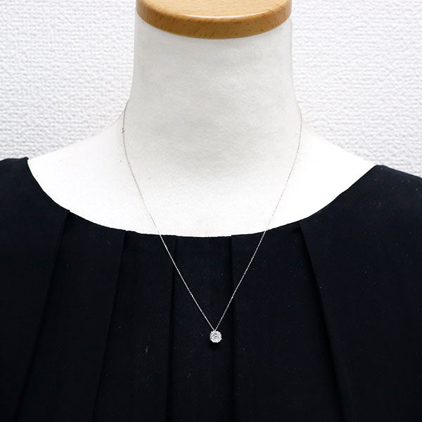 Pt マリーゴールド ダイヤモンド ペンダントネックレス 1.062ct E SI2