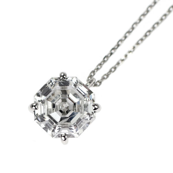 Pt マリーゴールド ダイヤモンド ペンダントネックレス 1.062ct E SI2