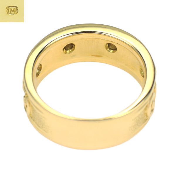 ミキモト K18YG ダイヤモンド リング 0.10ct