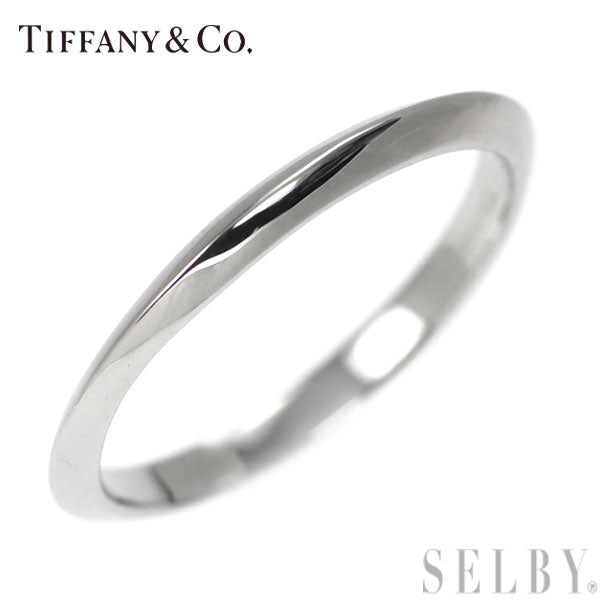 ティファニー Pt950 リング ナイフエッジ