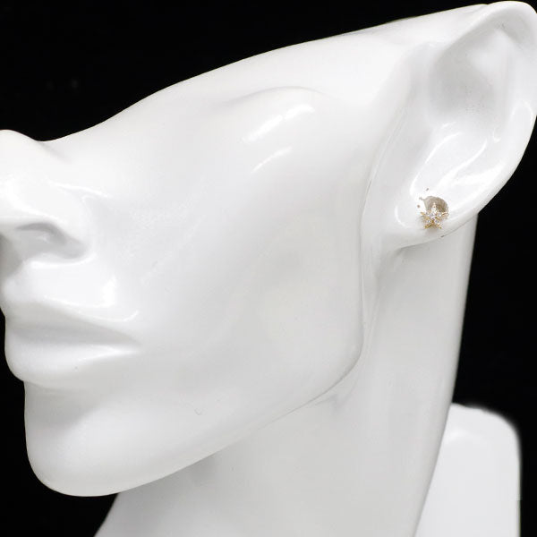 スタージュエリー K18YG ダイヤモンド ピアス 0.06ct STAR of STARS スターオブスター