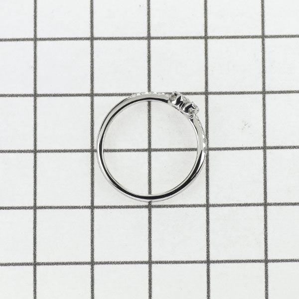 ポンテヴェキオ Pt999 ダイヤモンド リング 0.25ct フラワー