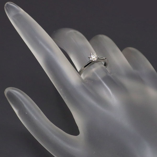 ティファニー Pt950 ダイヤモンド リング 0.33ct ソリティア ティファニー Pt950 ダイヤモンド リング 0.33ct ソリティア
