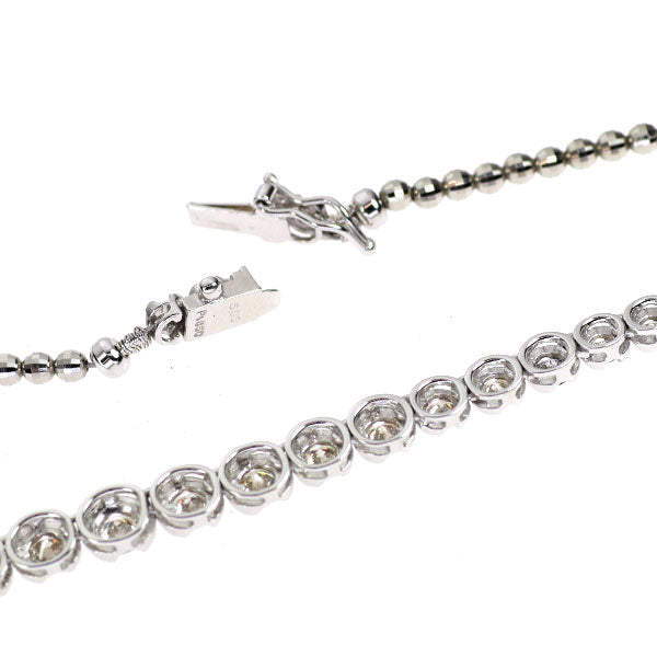 Pt850 ダイヤモンド ネックレス 5.06ct
