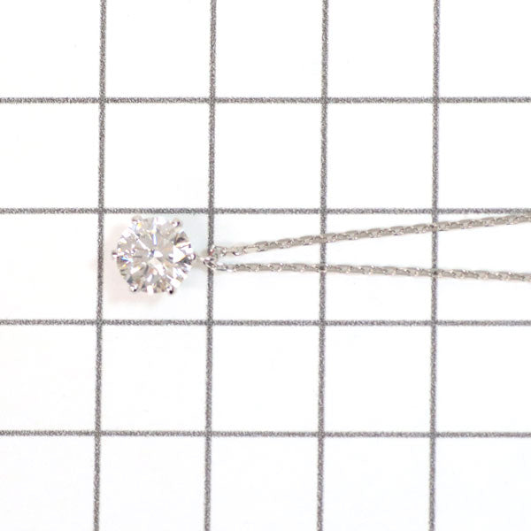 Pt ダイヤモンド ペンダントネックレス 1.095ct G I1 VG