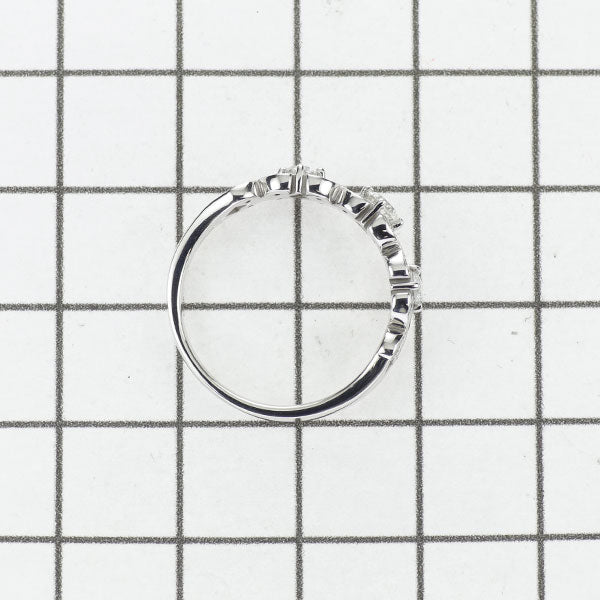 K18WG ダイヤモンド リング 0.48ct