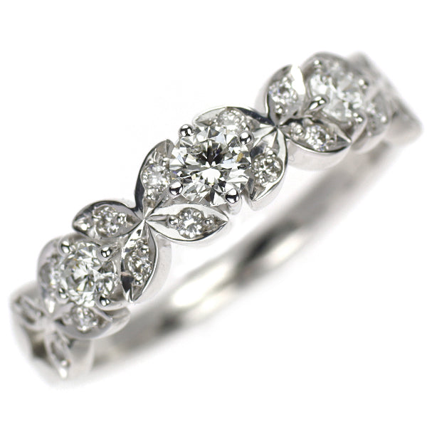 K18WG ダイヤモンド リング 0.48ct