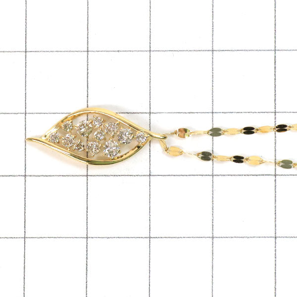 K18YG ダイヤモンド ペンダントネックレス 0.40ct