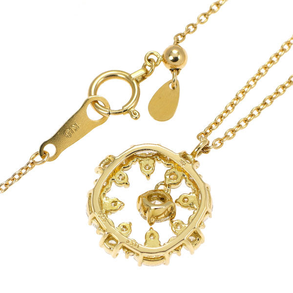 フォーエバーマーク K18YG ダイヤモンド ペンダントネックレス 0.20ct