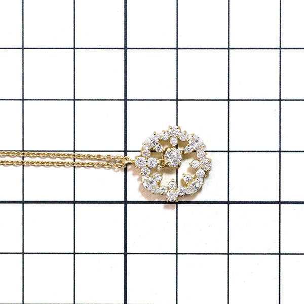 FOREVER MARC K18YG ダイヤモンドネックレス フォーエバーマーク K18YG ダイヤモンド ペンダントネックレス 0.20ct