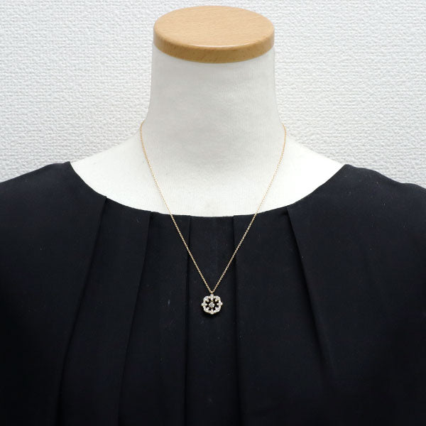 フォーエバーマーク K18YG ダイヤモンド ペンダントネックレス 0.20ct