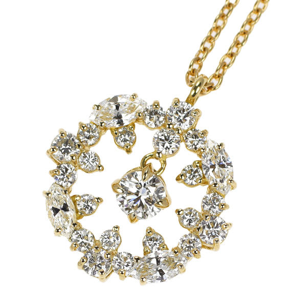 フォーエバーマーク K18YG ダイヤモンド ペンダントネックレス 0.20ct