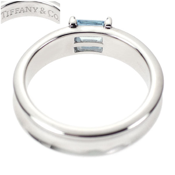 ティファニー K18WG アクアマリン リング スタッキング — セルビー  