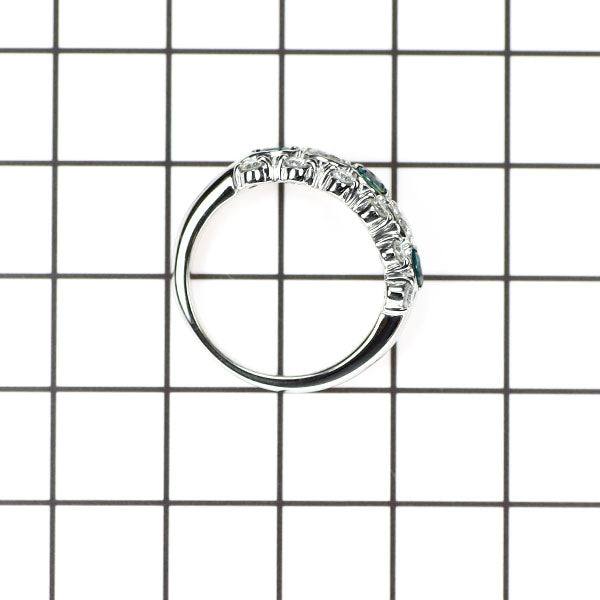 希少 Pt900 アレキサンドライト ダイヤモンド リング 0.43ct D0.67ct