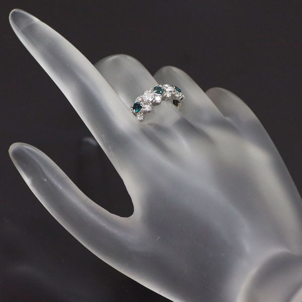 希少 Pt900 アレキサンドライト ダイヤモンド リング 0.43ct D0.67ct