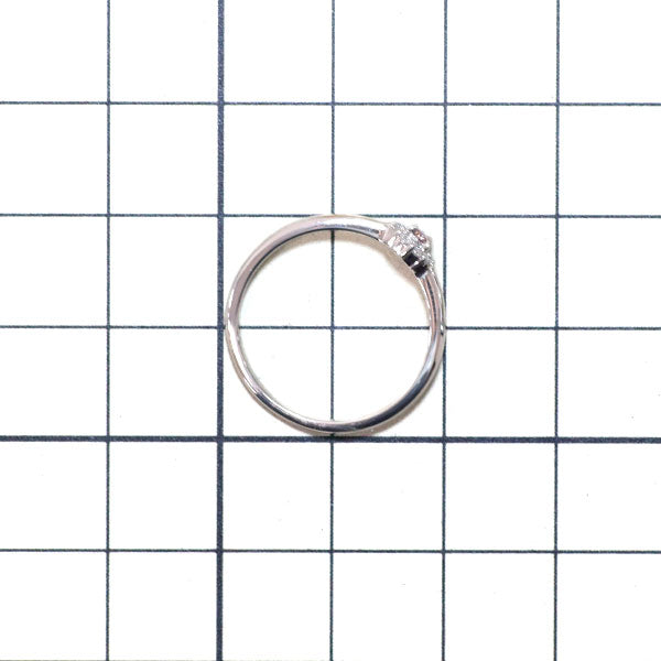 希少 Pt900 天然ピンクダイヤ ダイヤモンド リング 0.059ct FIPP I1 D0.08ct