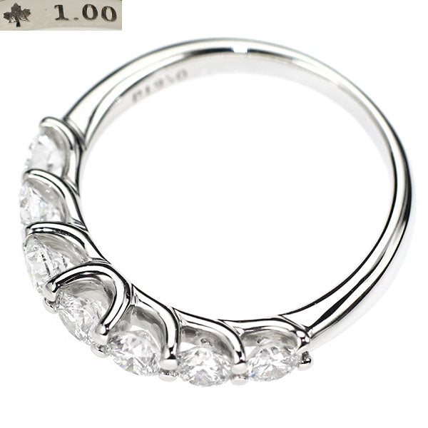 カナディアンダイヤモンド Pt950 ダイヤモンド リング D1.00ct