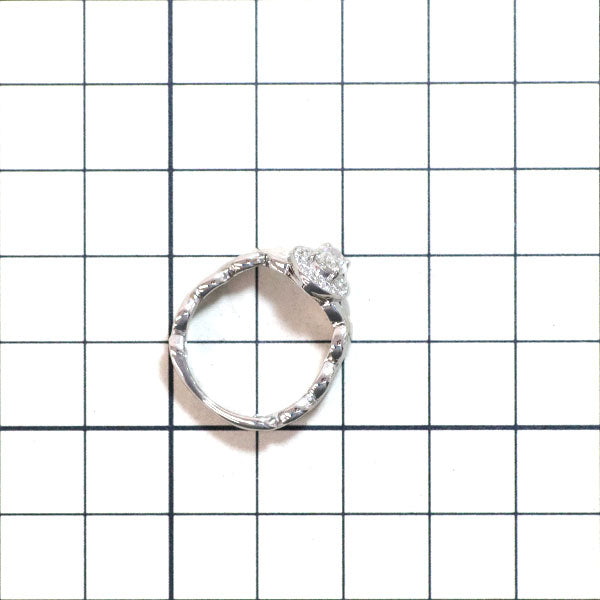 Pt900 ダイヤモンド リング 0.53ct D0.19ct — セルビー