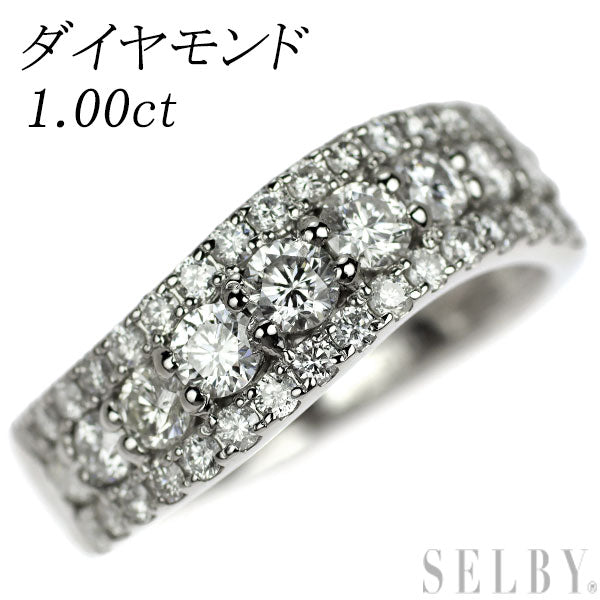 Pt900 ダイヤモンド リング 1.00ct