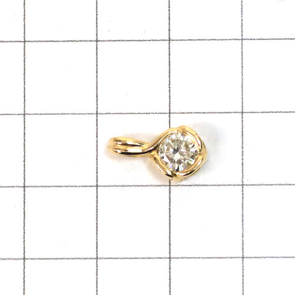 K18YG ダイヤモンド ペンダントトップ 0.58ct