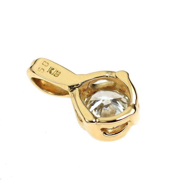 K18YG ダイヤモンド ペンダントトップ 0.58ct