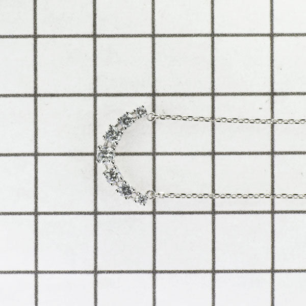 K18WG ダイヤモンド ペンダントネックレス 0.45ct