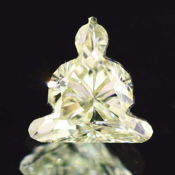 新品 仏陀カット ダイヤモンド ルース 0.348ct VLY VS2 希少石