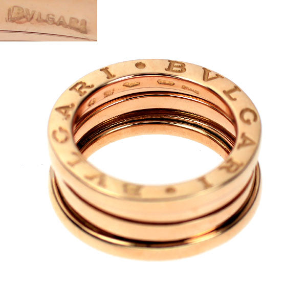 ブルガリ K18PG リング B.ZERO1 49号