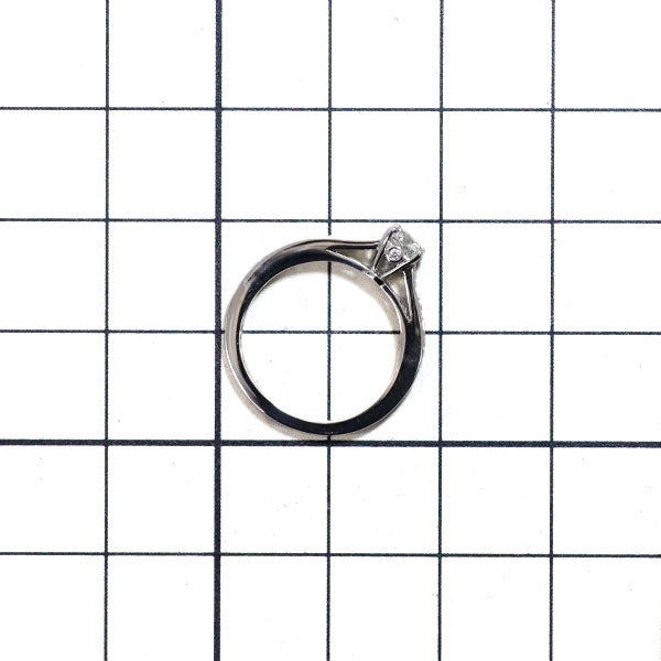 ブシュロン Pt950 ダイヤモンド リング 0.30ct G VS2 EX ビーラブ ド ソリテール 45号