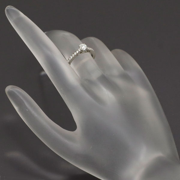 ブシュロン Pt950 ダイヤモンド リング 0.30ct G VS2 EX ビーラブ ド ソリテール 45号