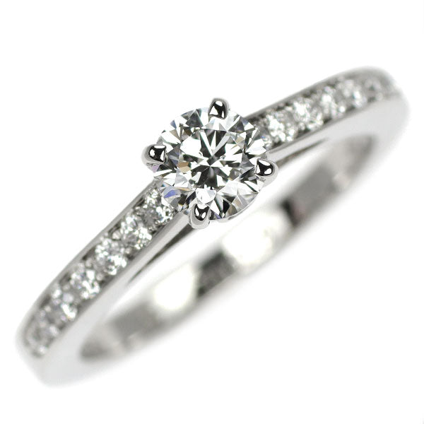 ブシュロン Pt950 ダイヤモンド リング 0.30ct G VS2 EX ビーラブ ド ソリテール 45号