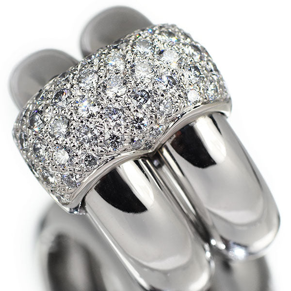 ショーメ K18WG ダイヤモンド リング デュオ 《セルビー銀座店》【中古】