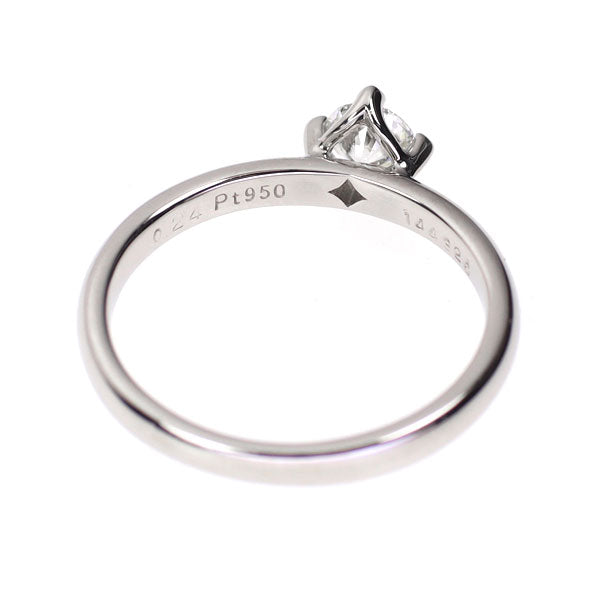 フォーエバーマーク Pt950 ダイヤモンド リング 0.24ct