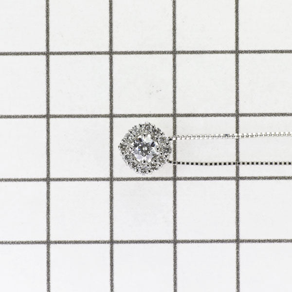 Pt ダイヤモンド ペンダントネックレス 0.20ct D IF 3EX D0.21ct