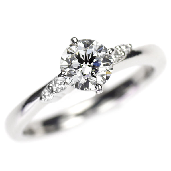 アイプリモ Pt950 ダイヤモンド リング 0.552ct 0.04ct F VS1 3EXHC