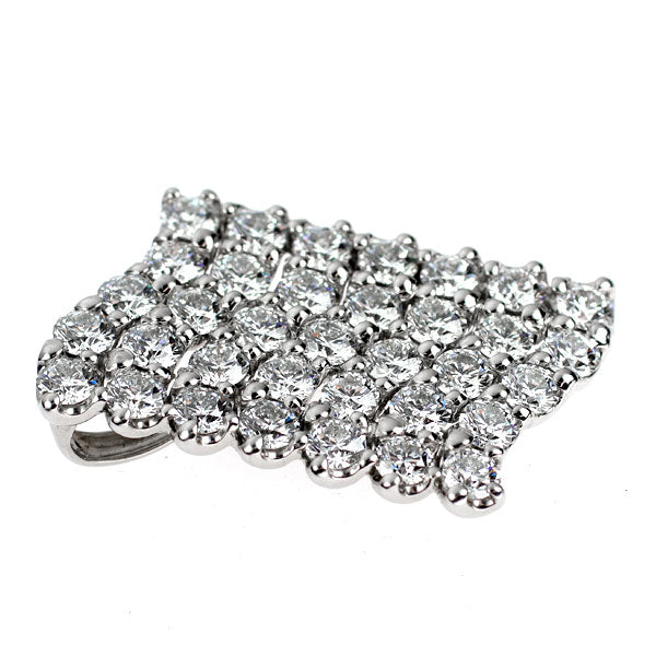 Pt900 H&C ダイヤモンド ペンダントトップ 3.00ct