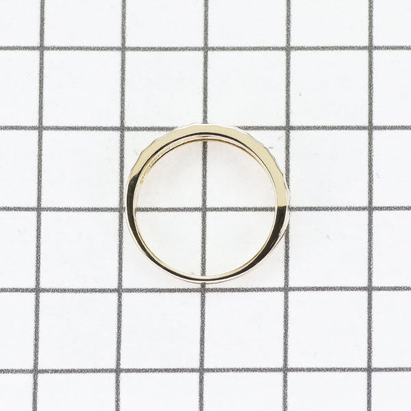K18YG ダイヤモンド リング 0.17ct ハーフエタニティ
