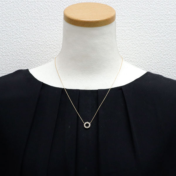 K18YG ダイヤモンド ペンダントネックレス 0.66ct