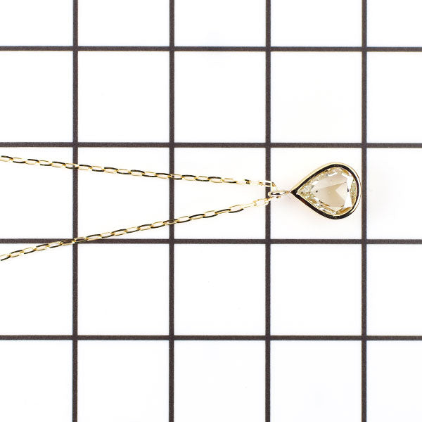 K18YG ダイヤモンド ペンダントネックレス 0.38ct — セルビー